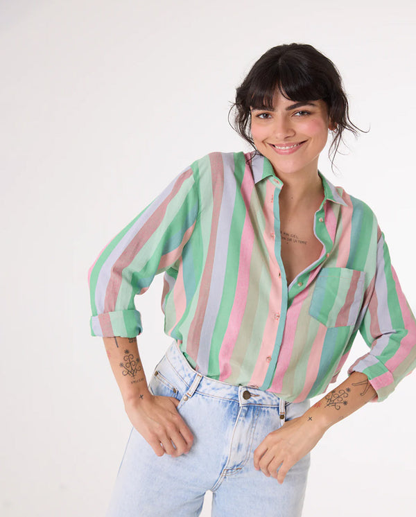 Manon Stripe Shirt Multicolour