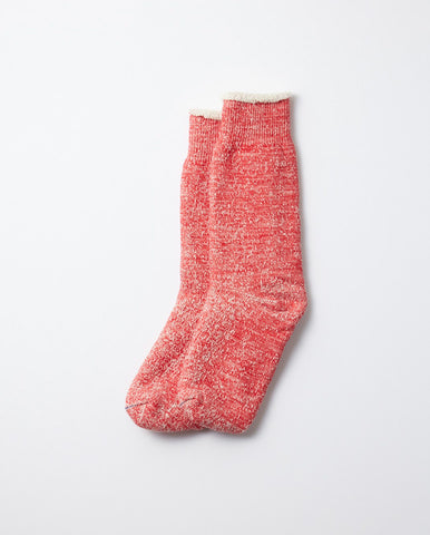 Double Face Crew Sock Deep Ocean