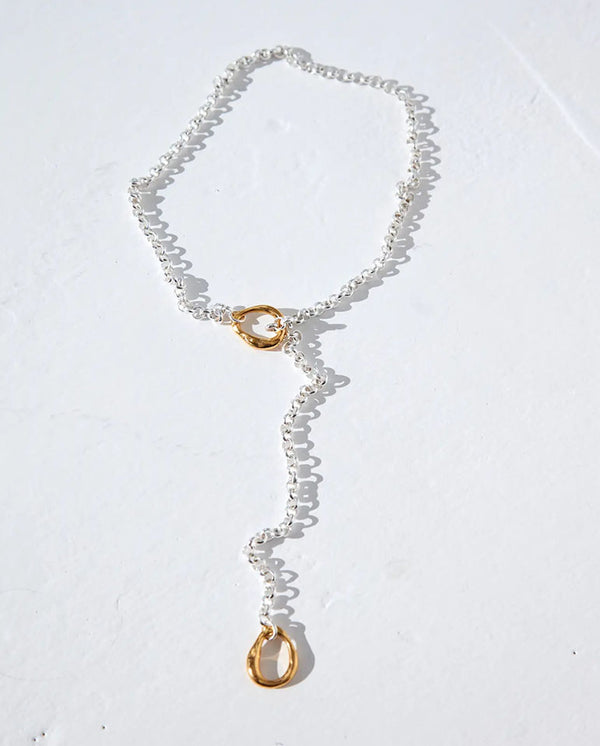 Meridien Necklace - Gold and Silver