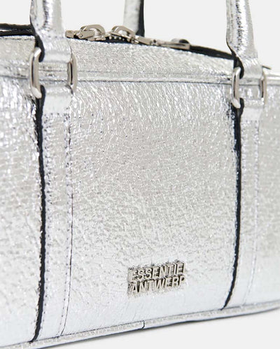 Inosa Zipped Bag - silver