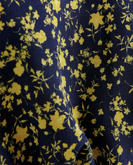 Igraine Ruffle Midi Dress - Navy Combo