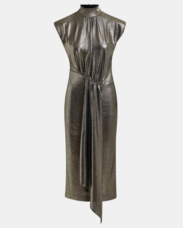Iquarius Jersey Dress - Silver Lining