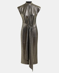 Iquarius Jersey Dress - Silver Lining