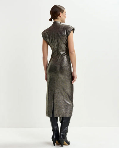 Iquarius Jersey Dress - Silver Lining