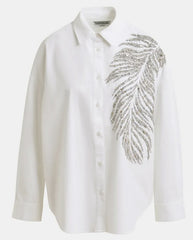 Iliza Embellished Shirt - White