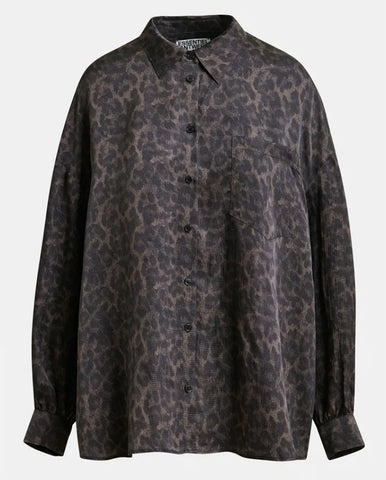 Charlotte Stripe Tee Grey/Stripe