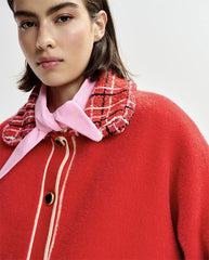 Joilu Knit Jacket  - Orange