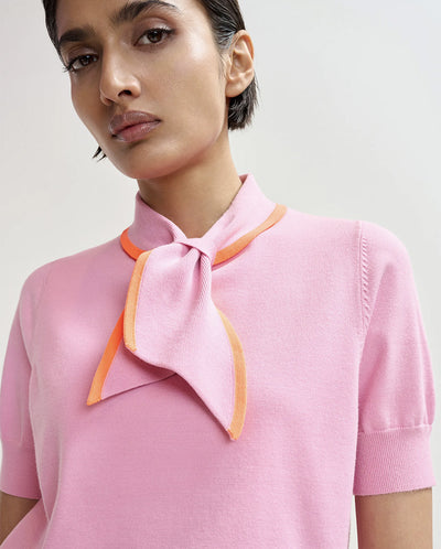 Jonda contrast Polo  - Orange