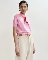 Jonda contrast Polo  - Orange