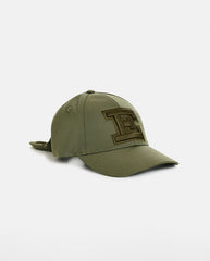 Jiny Cap With Bow - Olive