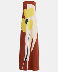 Jannick Printed Jersey Dress - Faded Plum