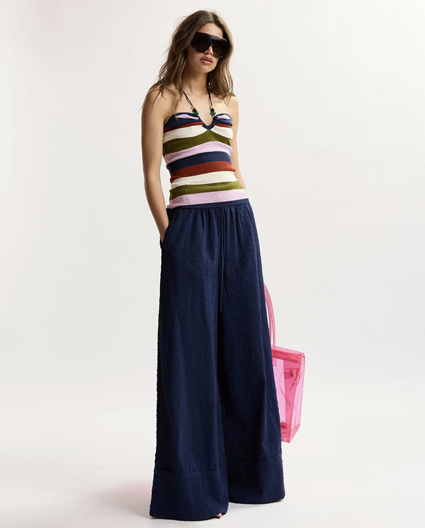 Jomery Wide Pant - Patriot Blue