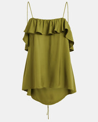 Janielle Strappy Top - Avocado