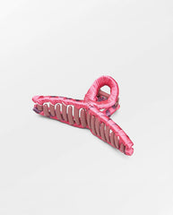 Dotia Luster Celabrina Hair Claw - Carmine Pink