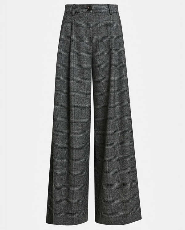 Kollection Wide Leg Pant - Charcoal