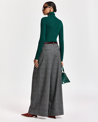 Kollection Wide Leg Pant - Charcoal