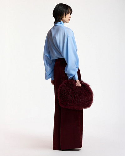 Karmen Wide Leg Pant - Wine Not