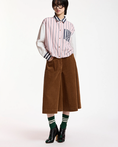 Kigi Corduroy Bermuda - Brown Sugar