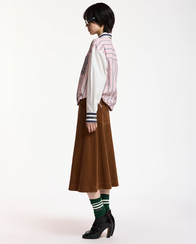 Kigi Corduroy Bermuda - Brown Sugar
