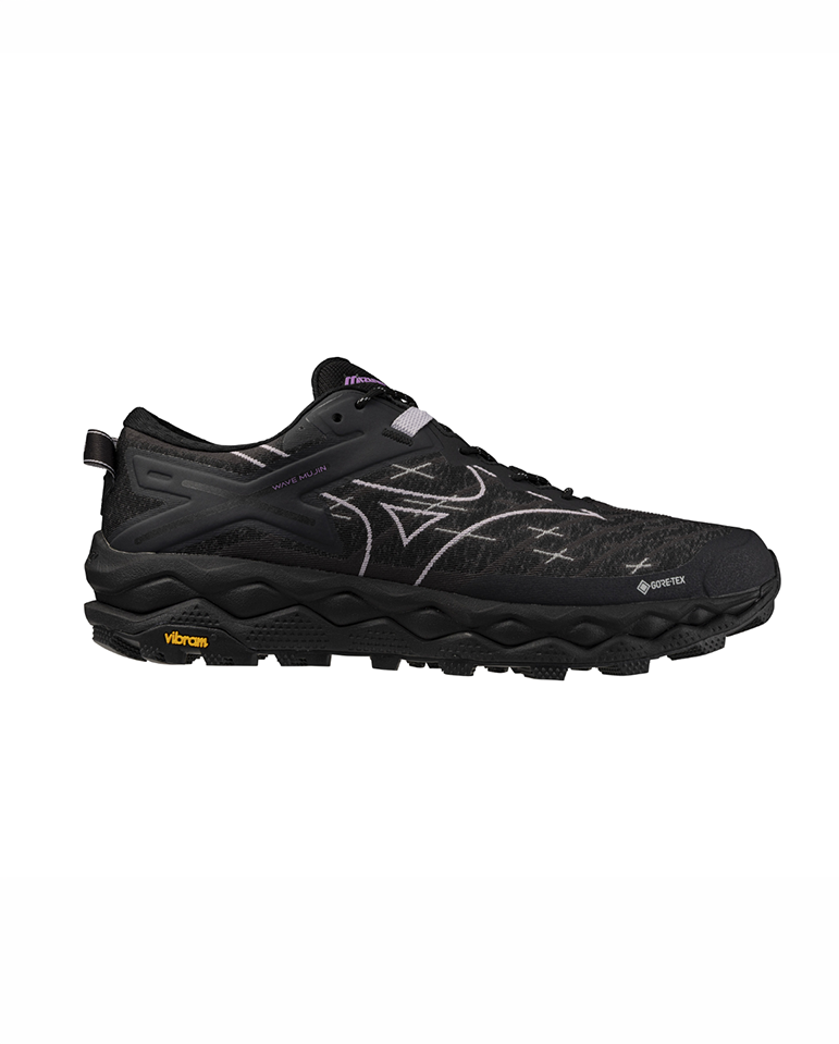 WAVE MUJIN LS GTX - Black/Iris/Spring Crocus