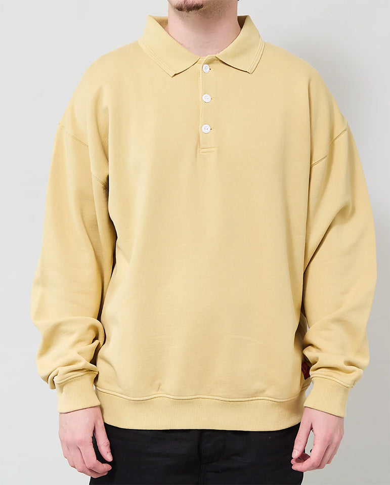 LORI RUGBY SHIRT - MAIZE