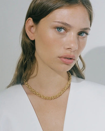 Cinque Necklace - Gold