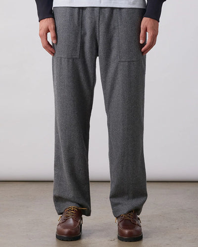 Flannel Chef Pants - Charcoal