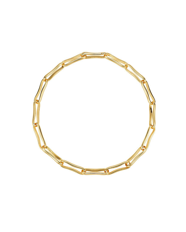 Chunky Link Necklace - Gold