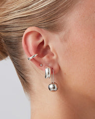 Celeste earrings Rhodium