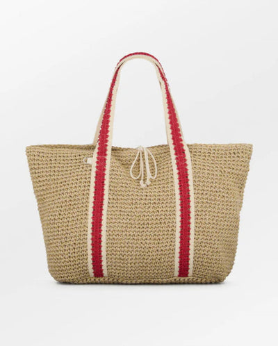 Strawchet Pheobe Bag - Nature/Red