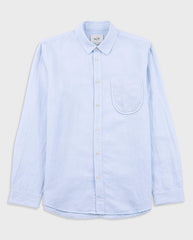 Contrast Pocket Shirt - Soft Blue