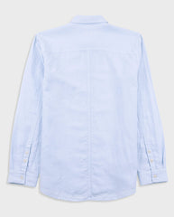 Contrast Pocket Shirt - Soft Blue