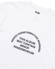Naked Disinformation Tee - Off White