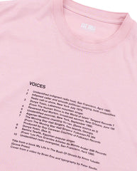 Voices Tee - Soft Pink