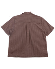 Naked Shirt - Burnt Umber Crinkle Check