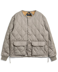 Military Over Cardigan -  Light Mocha