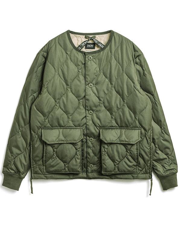 Military Over Cardigan - OLIVE