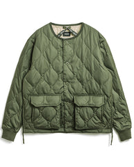 Military Over Cardigan - OLIVE