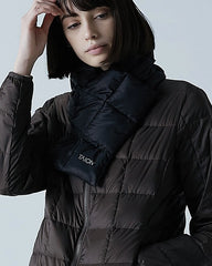 Basic Down Scarf - Black