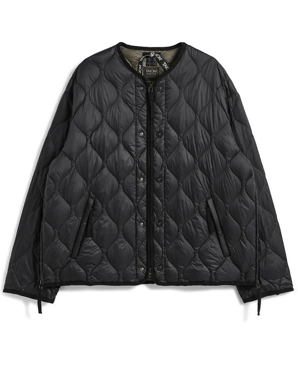 Military M65 Down Jacket - Black