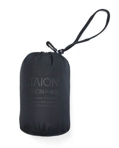 MILITARY V NECK DOWN VEST - AZUKI