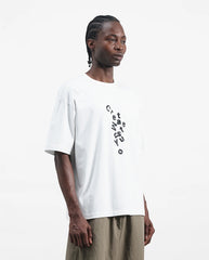 Triple Tee - White Logo Print