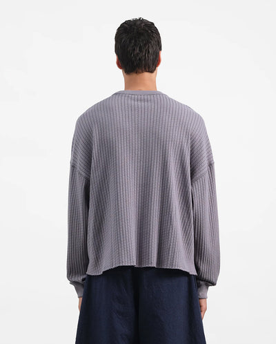 Studio Perforated Sweatshirt - Grey