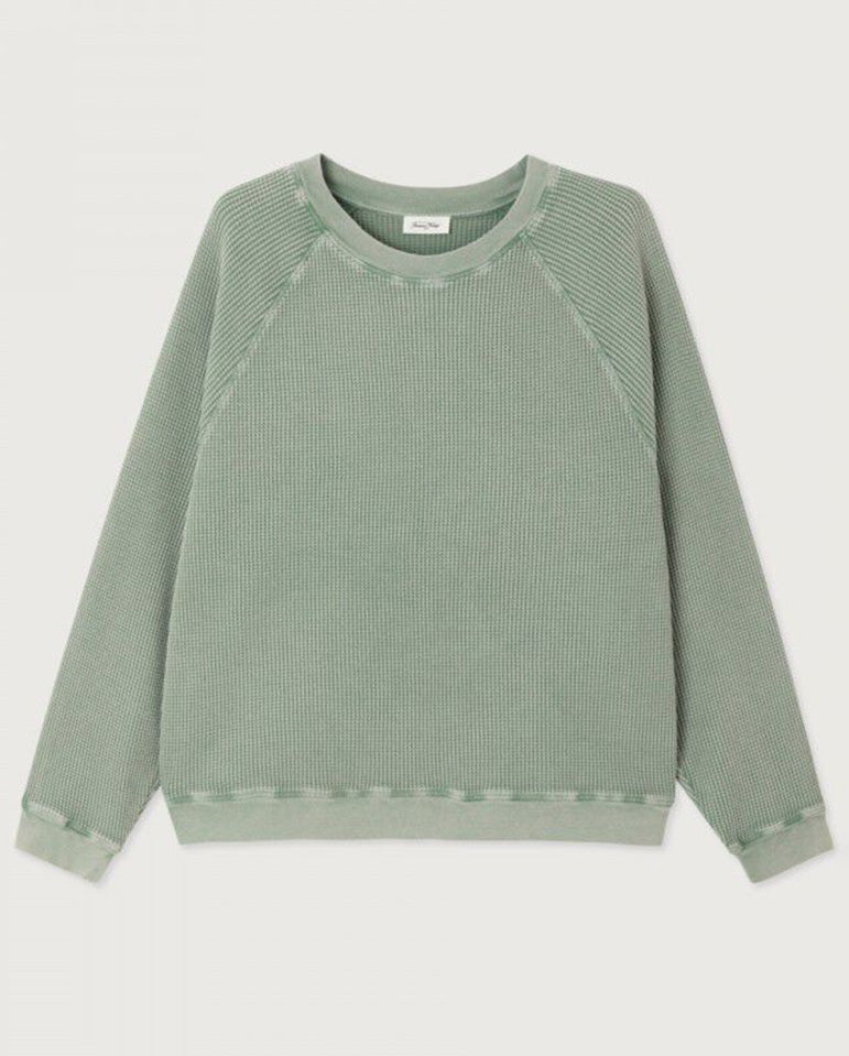 Uscow Waffle Sweat- Verbena