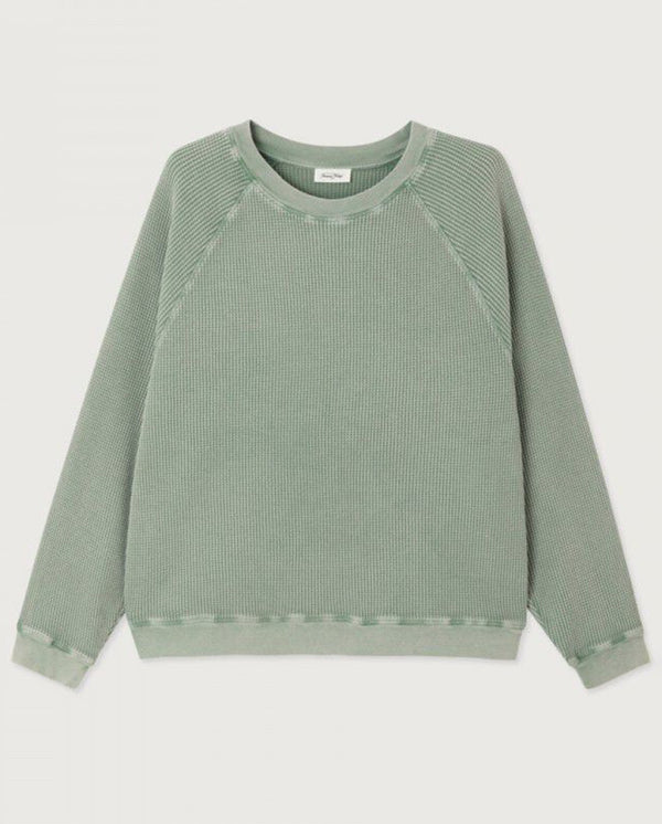 Uscow Waffle Sweat- Verbena