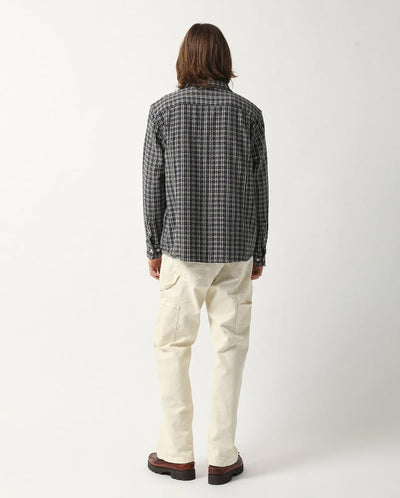 Reverse Tweed snow Check Shirt
