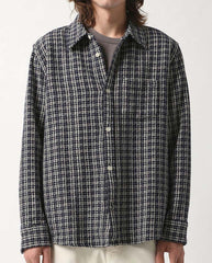 Reverse Tweed snow Check Shirt