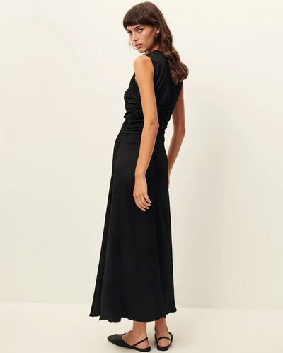 Vana Braided Slingback Black