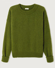 Vitow Crew Neck Knit - Pesto