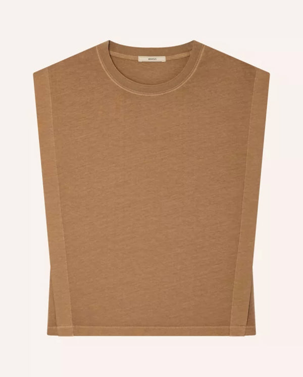 Orlando Pleat Sleeve Tee Alpaca